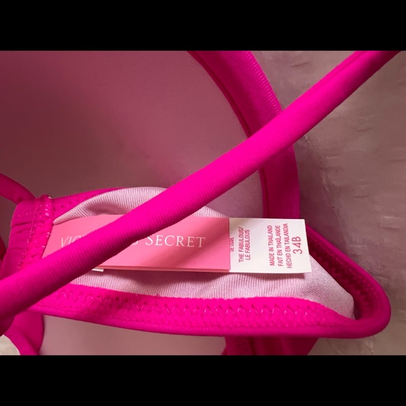 Victoria Secret Fabulous Top (34B) with in Pink Lotus - Picture 3 of 4